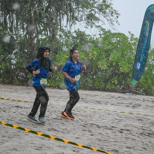 Race photo from Belitung Multisport Festival
