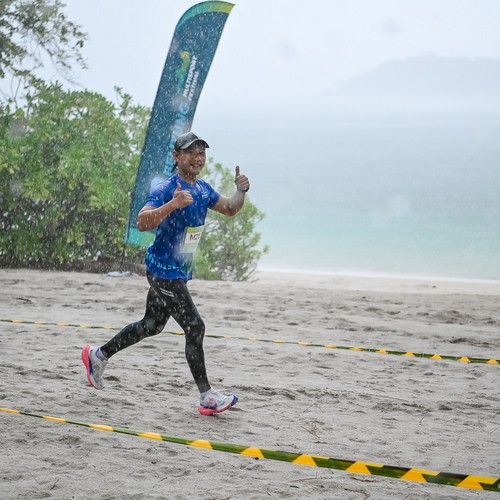 Race photo from Belitung Multisport Festival