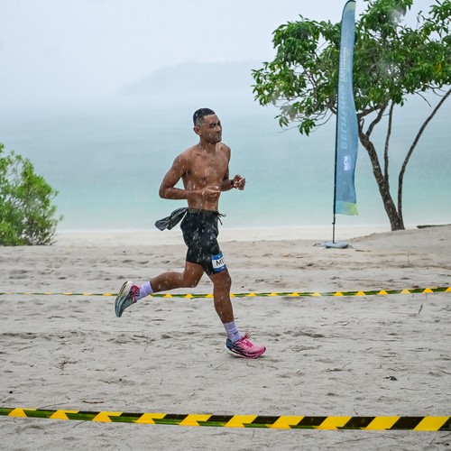 Race photo from Belitung Multisport Festival