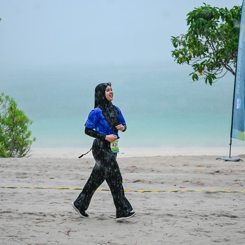 Race photo from Belitung Multisport Festival