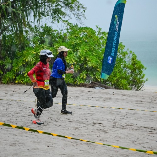 Race photo from Belitung Multisport Festival