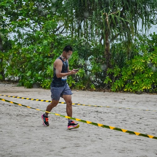 Race photo from Belitung Multisport Festival