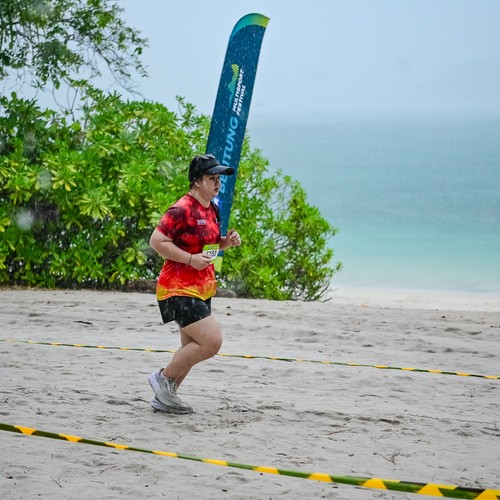 Race photo from Belitung Multisport Festival