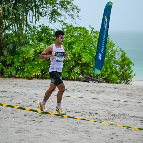 Race photo from Belitung Multisport Festival