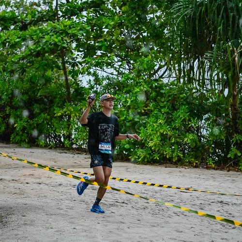 Race photo from Belitung Multisport Festival
