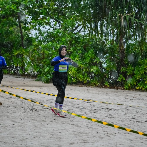 Race photo from Belitung Multisport Festival