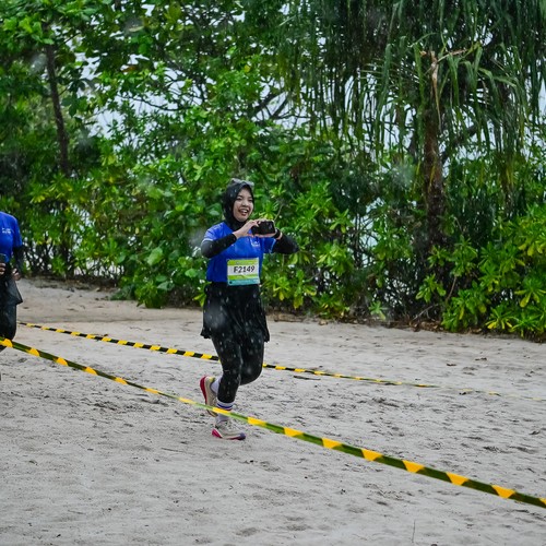 Race photo from Belitung Multisport Festival
