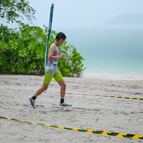Race photo from Belitung Multisport Festival