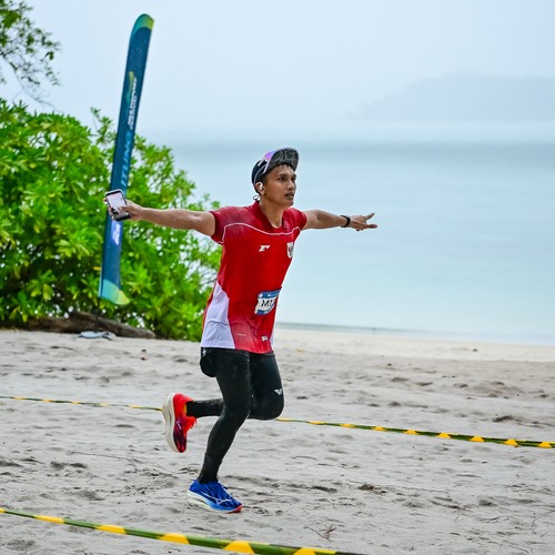 Race photo from Belitung Multisport Festival