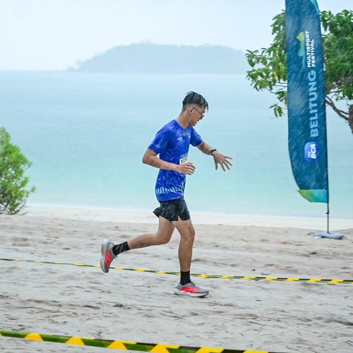 Race photo from Belitung Multisport Festival