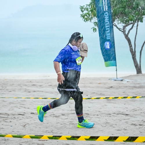 Race photo from Belitung Multisport Festival