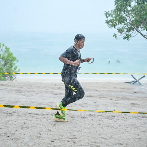 Race photo from Belitung Multisport Festival