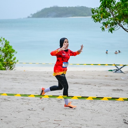 Race photo from Belitung Multisport Festival