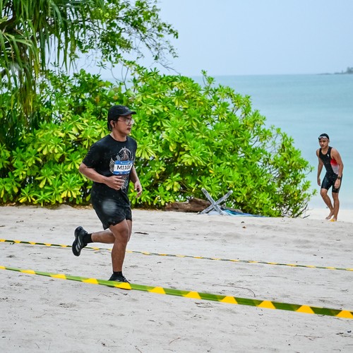 Race photo from Belitung Multisport Festival