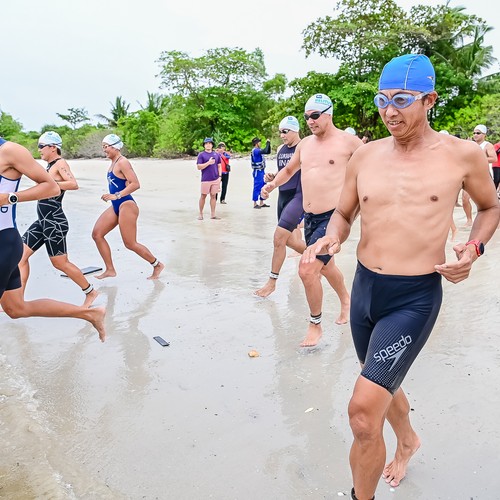 Race photo from Belitung Multisport Festival