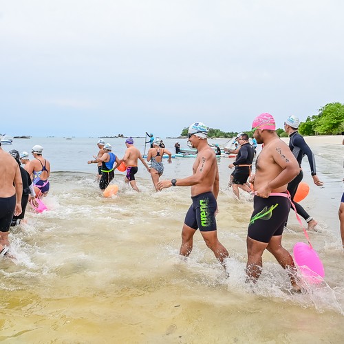 Race photo from Belitung Multisport Festival