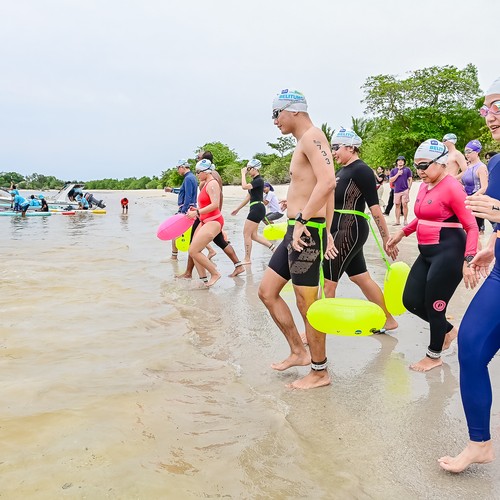 Race photo from Belitung Multisport Festival