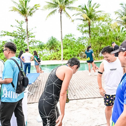 Race photo from Belitung Multisport Festival