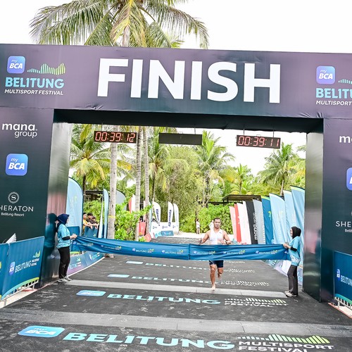 Race photo from Belitung Multisport Festival