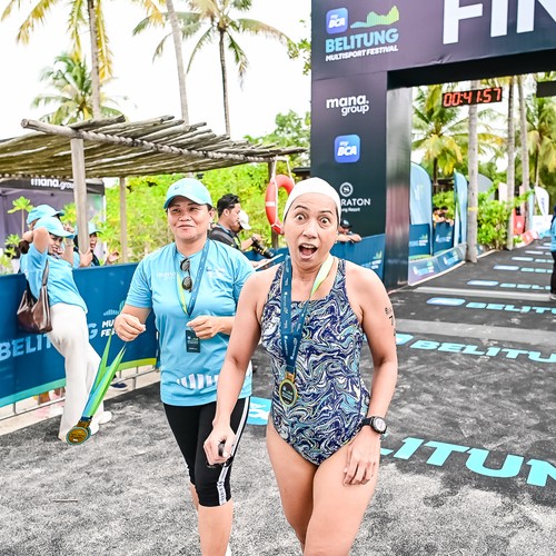 Race photo from Belitung Multisport Festival