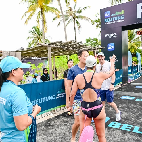 Race photo from Belitung Multisport Festival
