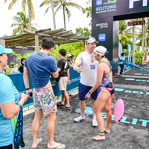 Race photo from Belitung Multisport Festival