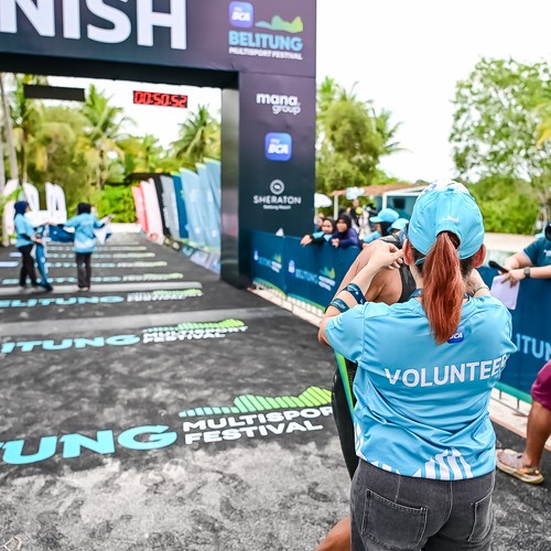 Race photo from Belitung Multisport Festival