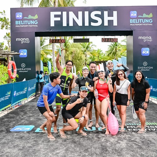 Race photo from Belitung Multisport Festival