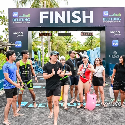 Race photo from Belitung Multisport Festival