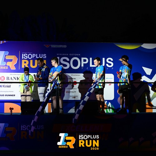 Race photo from ISOPLUS RUN 2026 - JAKARTA