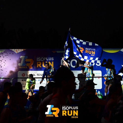 Race photo from ISOPLUS RUN 2026 - JAKARTA