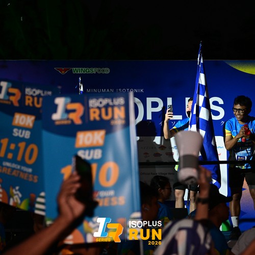 Race photo from ISOPLUS RUN 2026 - JAKARTA