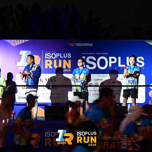 Race photo from ISOPLUS RUN 2026 - JAKARTA