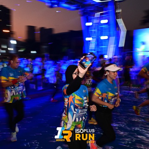 Race photo from ISOPLUS RUN 2026 - JAKARTA
