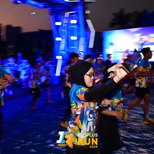 Race photo from ISOPLUS RUN 2026 - JAKARTA