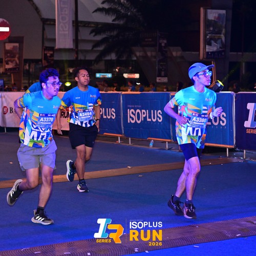 Race photo from ISOPLUS RUN 2026 - JAKARTA