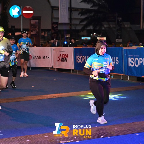 Race photo from ISOPLUS RUN 2026 - JAKARTA