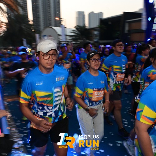 Race photo from ISOPLUS RUN 2026 - JAKARTA