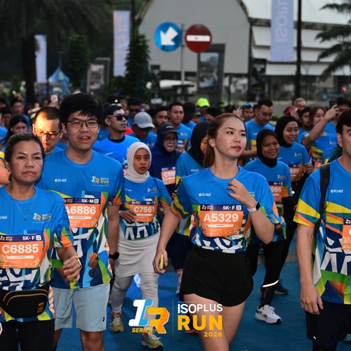 Race photo from ISOPLUS RUN 2026 - JAKARTA