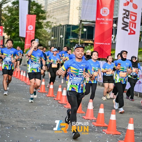 Race photo from ISOPLUS RUN 2026 - JAKARTA
