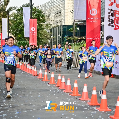 Race photo from ISOPLUS RUN 2026 - JAKARTA
