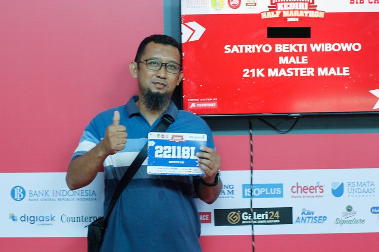 Race photo from Kediri Half Marathon 2024