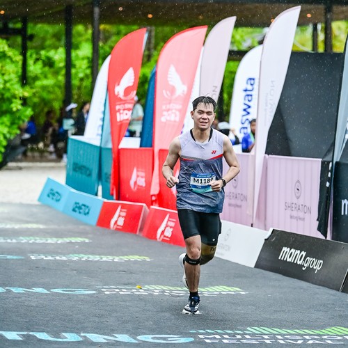 Race photo from Belitung Multisport Festival