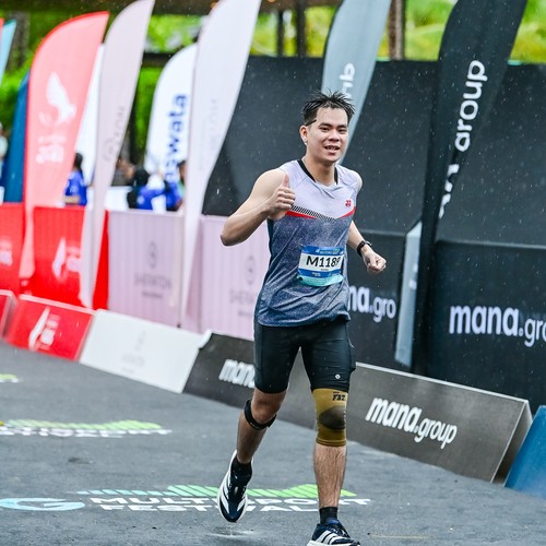 Race photo from Belitung Multisport Festival