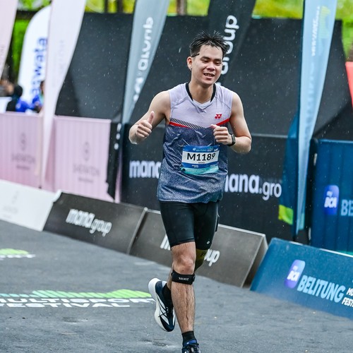 Race photo from Belitung Multisport Festival