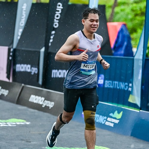 Race photo from Belitung Multisport Festival