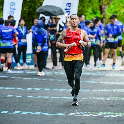 Race photo from Belitung Multisport Festival