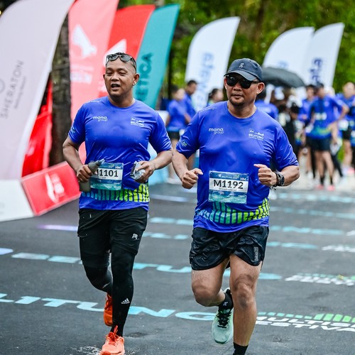 Race photo from Belitung Multisport Festival