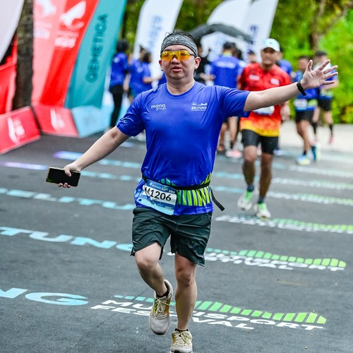 Race photo from Belitung Multisport Festival