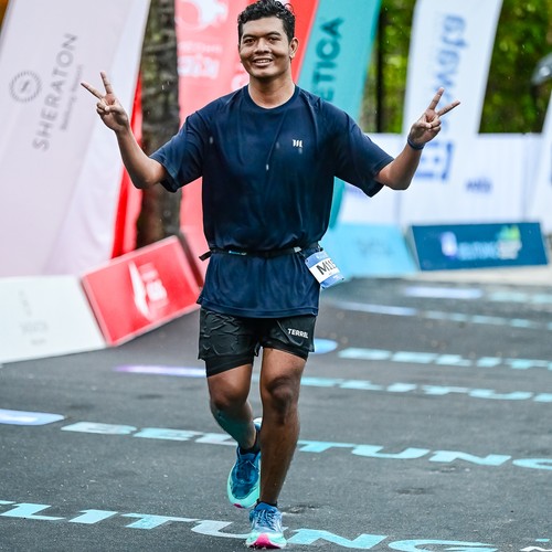 Race photo from Belitung Multisport Festival